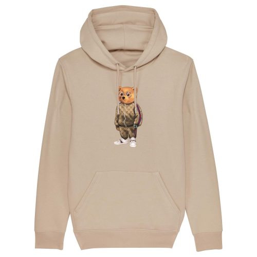 Organic Hoodie Filou V. - Sand Brown