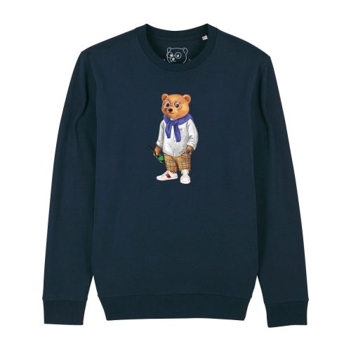 Organic Pullover Filou X. - Navy Blue