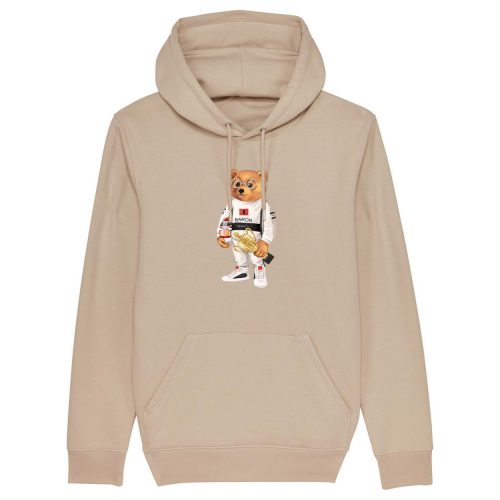 Organic Hoodie Filou XXVII. - Sand Brown