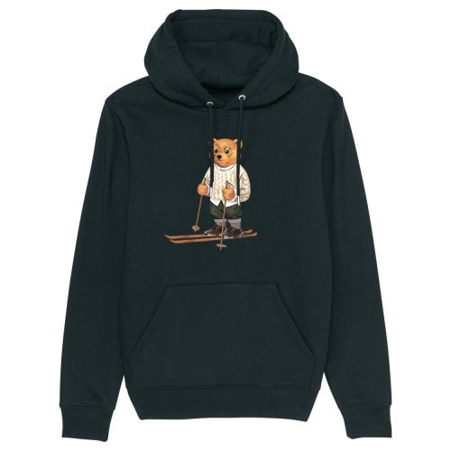 Organic Hoodie Filou XXX. - Black