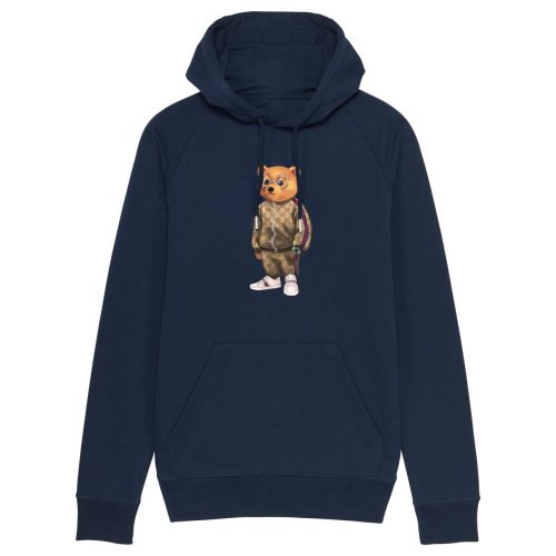 Organic Summer Hoodie Filou V. - Navy