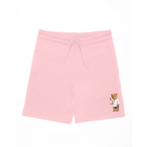 SS24 Organic Shorts with Print, Filou LXXIX. - Rose Parfait