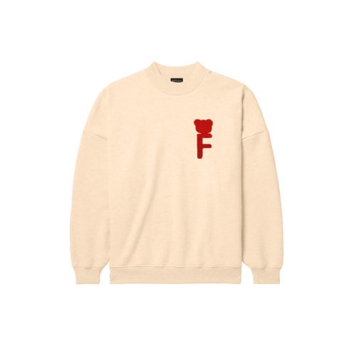 FW24 Organic Pullover, Chenille F - Royal Sand