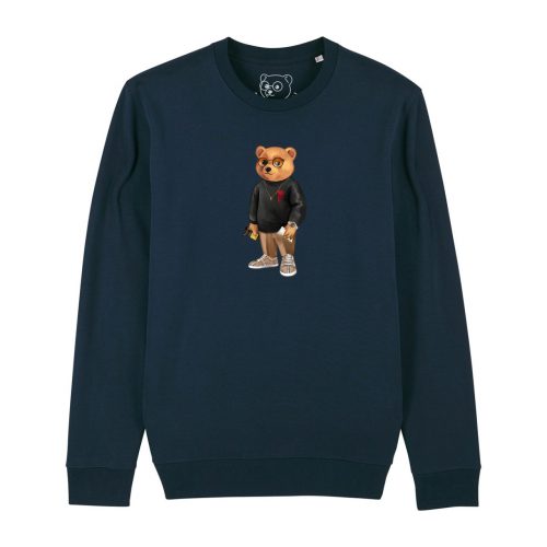 Organic Pullover Filou XCVI. - Navy