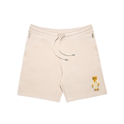 SS25 Embroidered Shorts Filou CXIII. - Pearl White