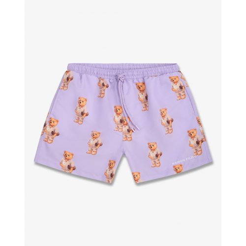 SS25 Swim Shorts Filou CXV. Allover - Seashore Violet