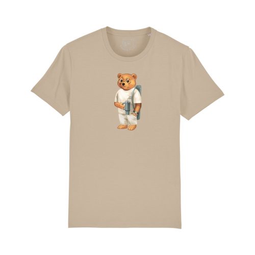 Organic T-Shirt Filou CXXXVII. - Sand Brown