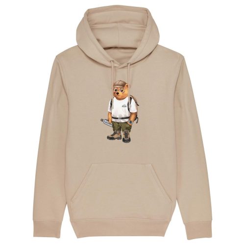 Organic Hoodie Filou CXXXVIII. - Sand Brown