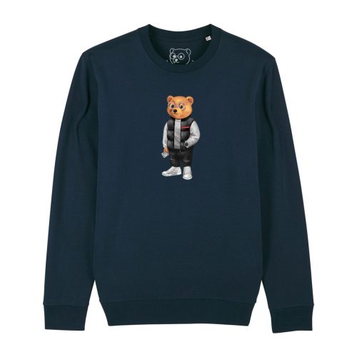 Organic Pullover Filou CXX. - Navy