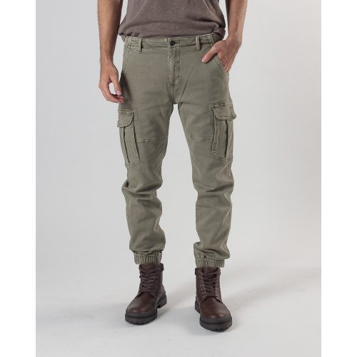 DEVERGO Men's Cargo Pants - Olive