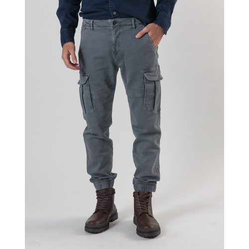 DEVERGO Men's Cargo Pants - Grey