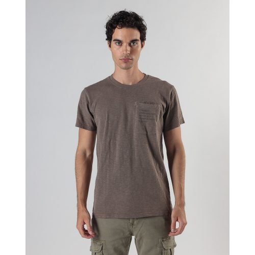 DEVERGO Men's T-Shirt - Brown