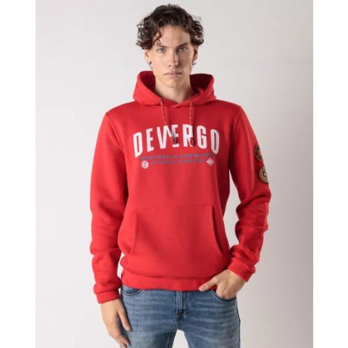 DEVERGO Men's Hoodie - Red