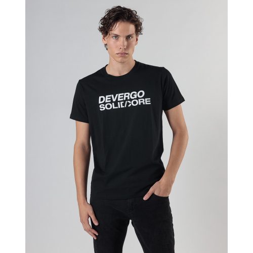 DEVERGO Men's T-Shirt - Black