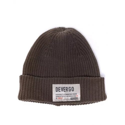 Devergo Men's Knitted Beanie - Brown