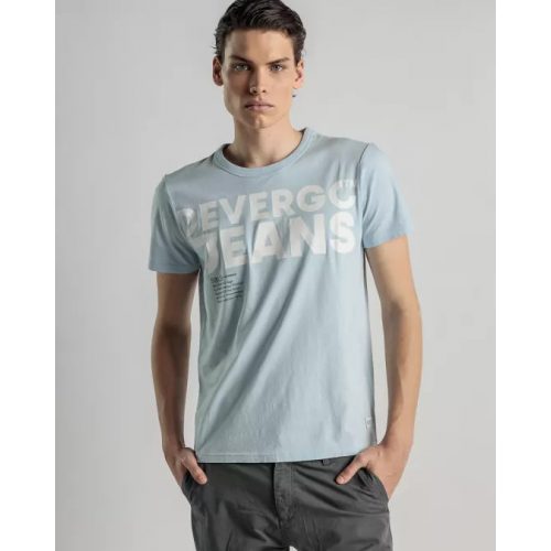 DEVERGO Men's T-Shirt - Light Blue