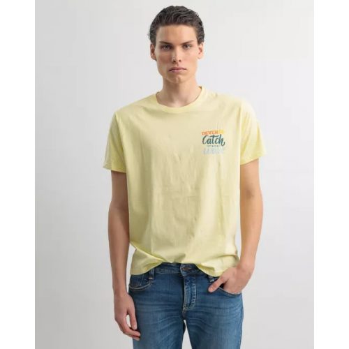 DEVERGO Men's T-Shirt - Yellow