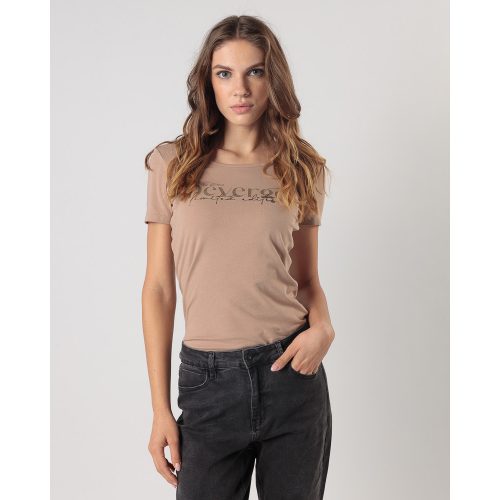 DEVERGO Women's T-Shirt - Beige