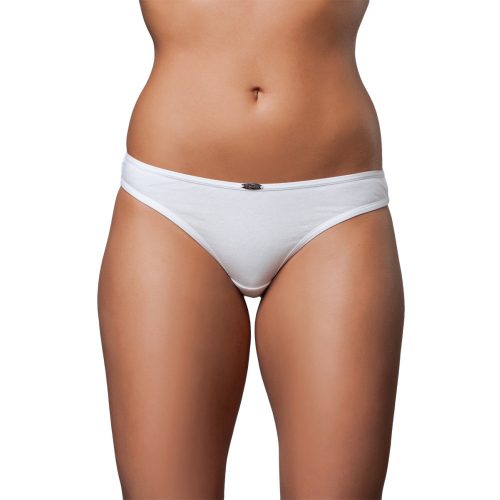 J.Press Women's Low-Rise Panties - White