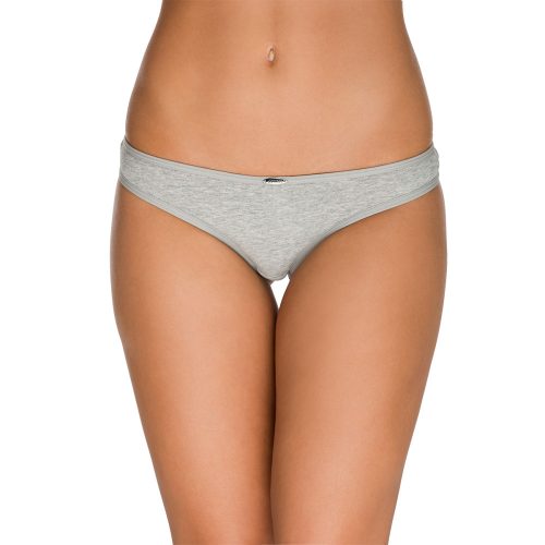 J.Press Women's Low-Rise Panties - Light Grey