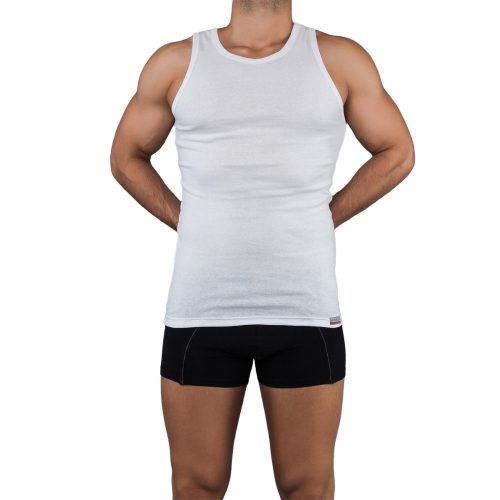 J. Press Tank Top 100% Cotton - White