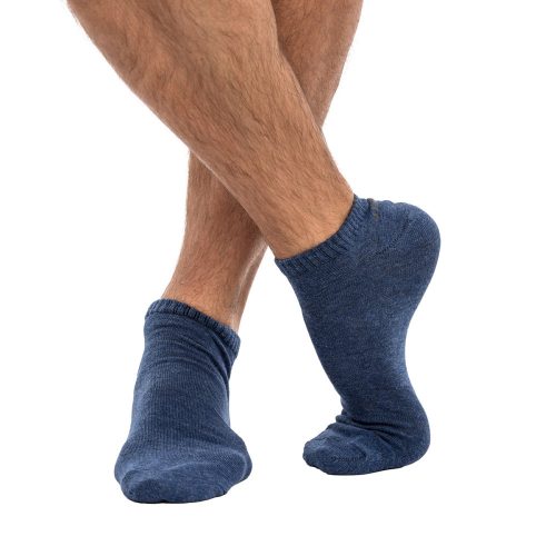 J.Press Men's Classic No-Show Socks - Navy