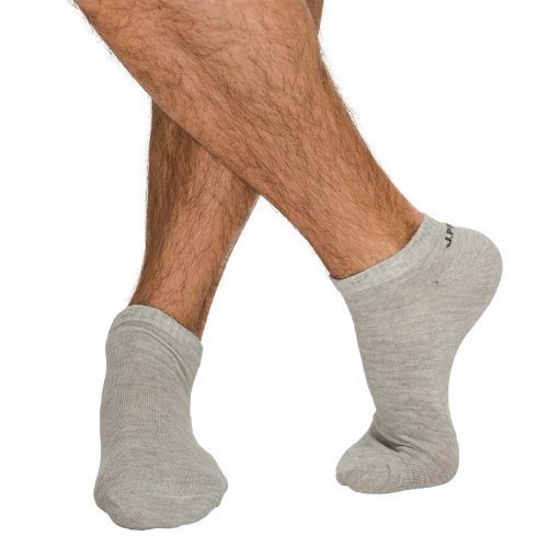 J.Press Men's Classic No-Show Socks - Grey