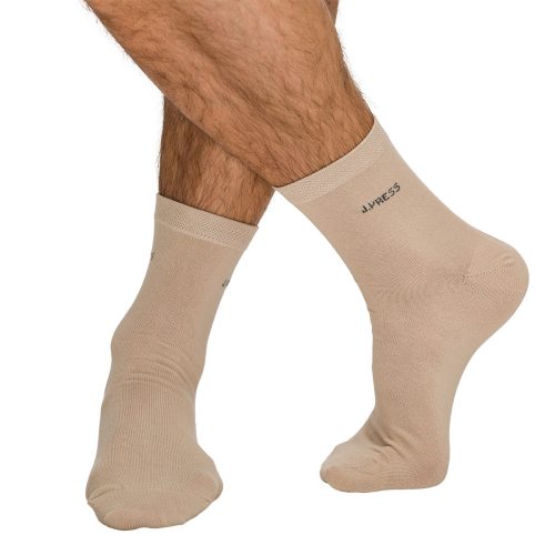 J.Press Socks with Shortened Shaft - Sand