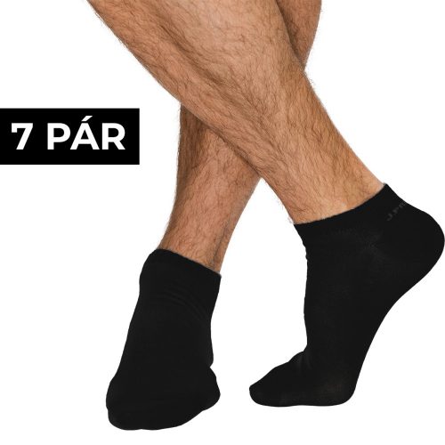 J.Press 7-Pair Pack Men's Secret Socks - Black