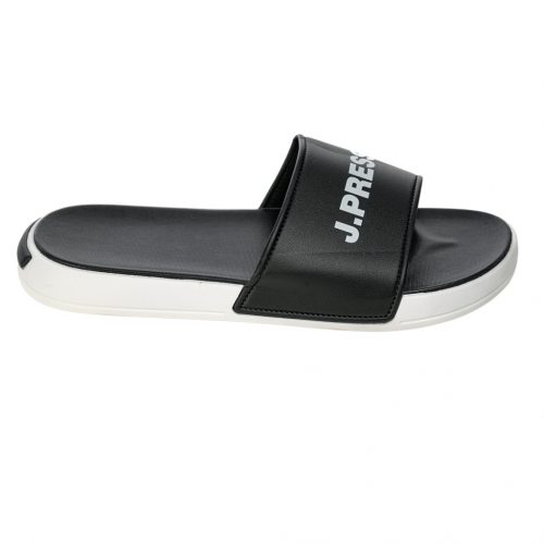 J.PRESS Thick Sole Slippers - Black