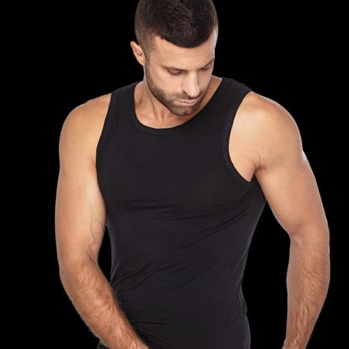 J.Press PREMIUM - Bamboo Tank Top - Black