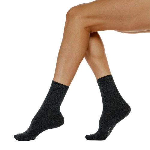 J. Press Elegant Women's Anklet Socks - Grey