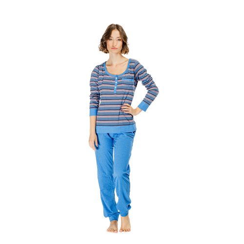 J.Press Women's Pajama Set - Striped