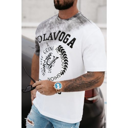 Olavoga Force T-shirt - White/Grey