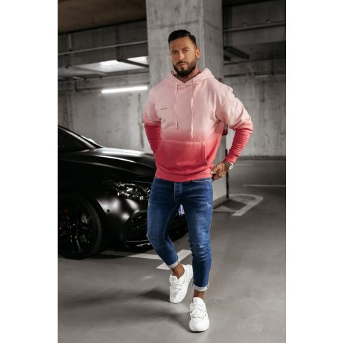 Olavoga Fade Men hoodie - Red