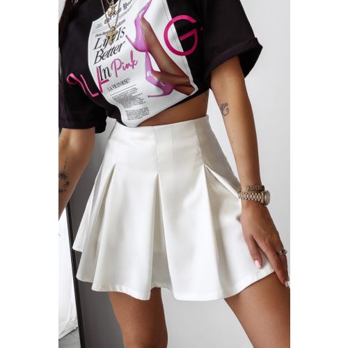 Olavoga Ash skirt-shorts - White