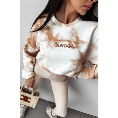 Olavoga Colm Unisex Sweater - White/Beige