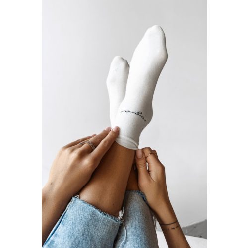 Olavoga Silvotte socks - White